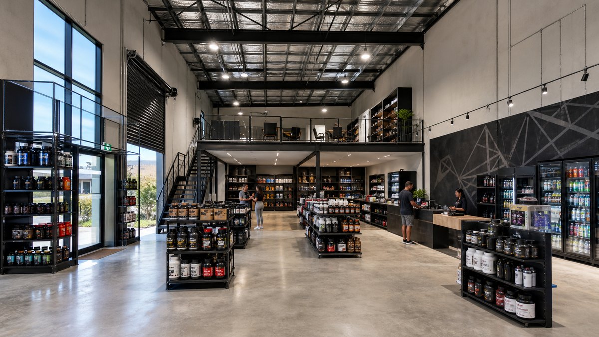 Retail and showroom fit-out concept